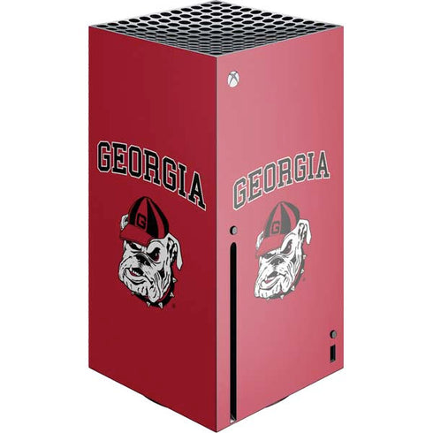 University of Georgia Bulldogs Logo Xbox Series X Skins