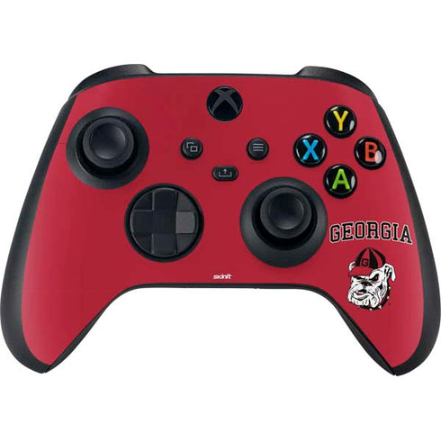 University of Georgia Bulldogs Logo Xbox Series X Skins