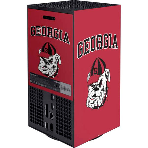University of Georgia Bulldogs Logo XBox Series X Digital Edition Bundle Skin