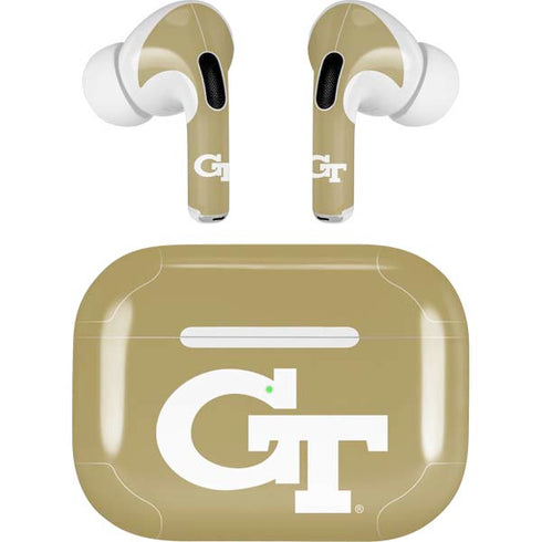 Georgia Institute of Technology Gold GT AirPods Pro 2nd Gen Skin