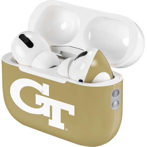 Georgia Institute of Technology Gold GT AirPods Pro 2nd Gen Skin
