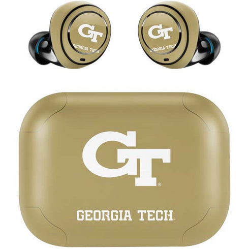 Georgia Institute of Technology Gold GT Amazon Echo Buds Skin