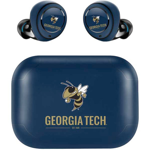 Georgia Institute of Technology Est 1885 Navy Amazon Echo Buds Skin