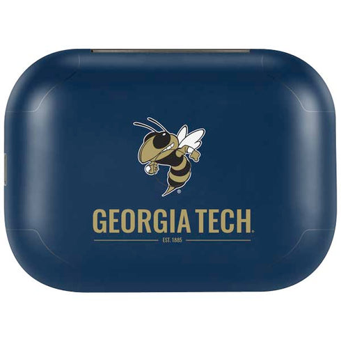 Georgia Institute of Technology Est 1885 Navy Amazon Echo Buds Skin