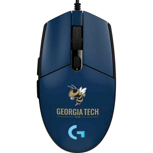 Georgia Institute of Technology Est 1885 Navy G203 Prodigy RGB Wired Gaming Mouse Skin