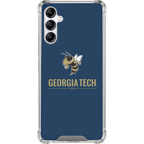 Georgia Institute of Technology Est 1885 Navy Gabb Phone 4 Clear Case