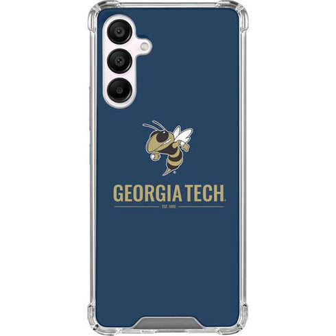 Georgia Institute of Technology Est 1885 Navy Galaxy A16 5G Clear Case