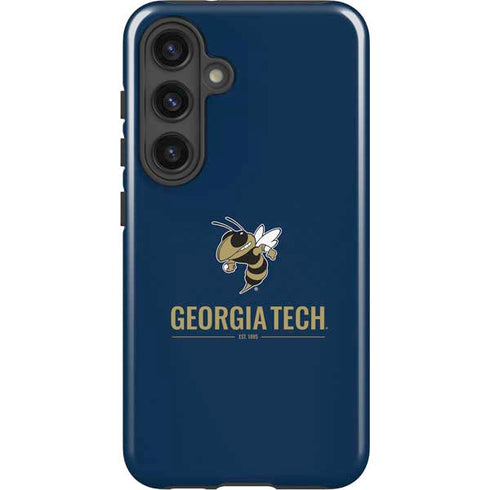 Georgia Institute of Technology Est 1885 Navy Galaxy S25 Impact Case