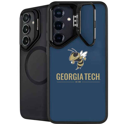 Georgia Institute of Technology Est 1885 Navy Galaxy S25 Kickstand Case
