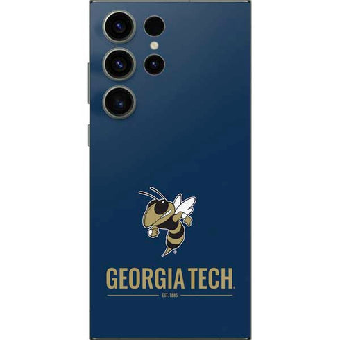 Georgia Institute of Technology Est 1885 Navy Galaxy S24 Ultra Skin