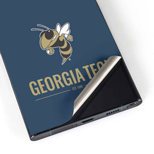 Georgia Institute of Technology Est 1885 Navy Galaxy S24 Ultra Skin
