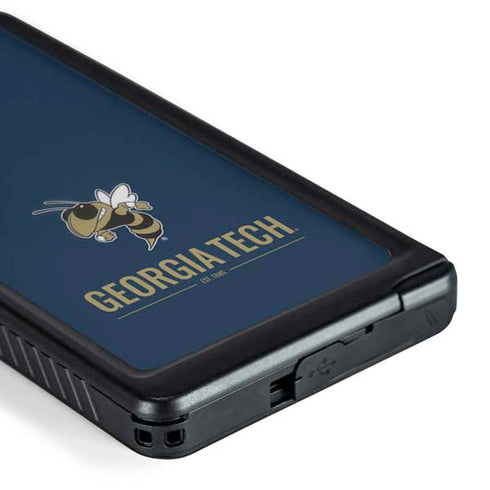 Georgia Institute of Technology Est 1885 Navy Galaxy S24 Ultra Waterproof Case
