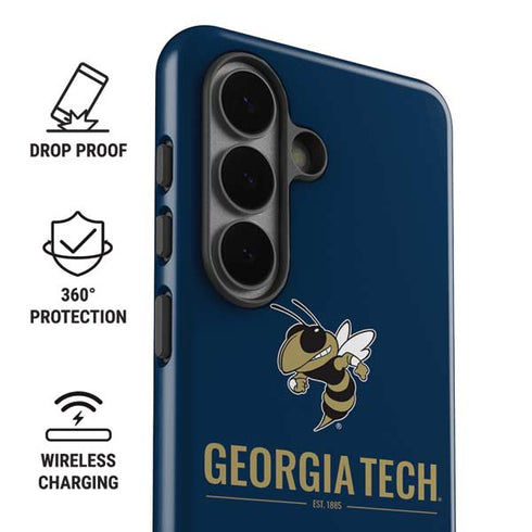 Georgia Institute of Technology Est 1885 Navy Galaxy S26 Impact Case
