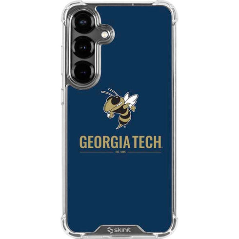 Georgia Institute of Technology Est 1885 Navy Galaxy S26 Plus Clear Case