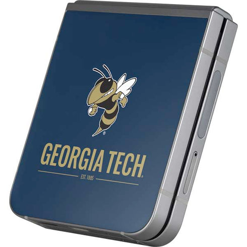 Georgia Institute of Technology Est 1885 Navy Galaxy Z Flip6 Skin