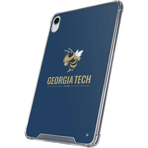 Georgia Institute of Technology Est 1885 Navy iPad 11th Gen (2025) Clear Case