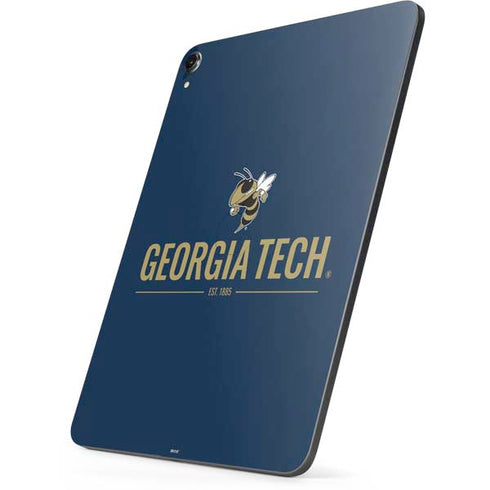 Georgia Institute of Technology Est 1885 Navy Apple iPad Pro Skin