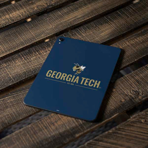 Georgia Institute of Technology Est 1885 Navy Apple iPad Pro Skin