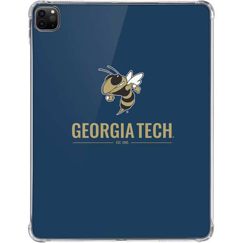 Georgia Institute of Technology Est 1885 Navy iPad Pro 11in (2024) Clear Case