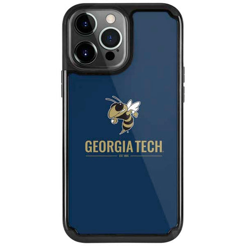 Georgia Institute of Technology Est 1885 Navy iPhone Cases