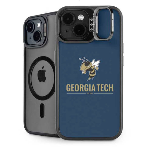 Georgia Institute of Technology Est 1885 Navy iPhone 14 Plus Kickstand Case