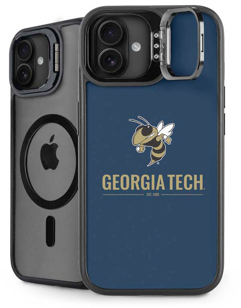 Georgia Institute of Technology Est 1885 Navy iPhone 16 Plus Kickstand Case