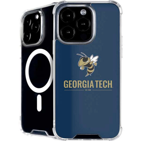 Georgia Institute of Technology Est 1885 Navy iPhone 16 Pro Max MagSafe Case