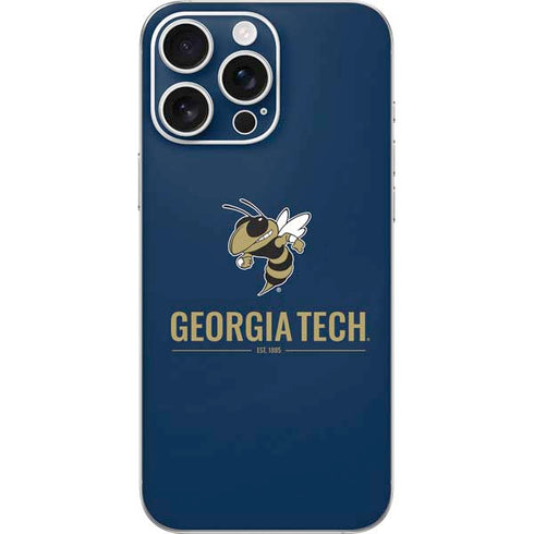 Georgia Institute of Technology Est 1885 Navy iPhone 16 Pro Max Skin