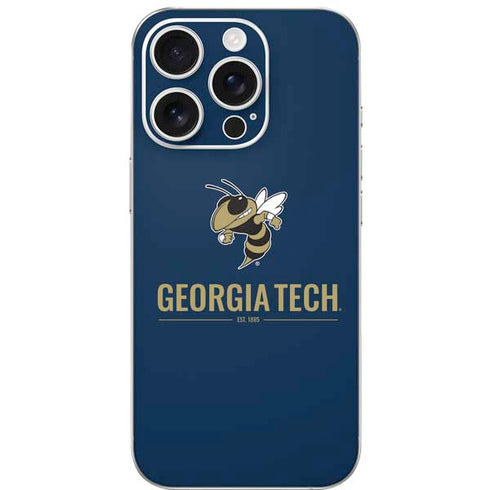 Georgia Institute of Technology Est 1885 Navy iPhone 16 Pro Skin