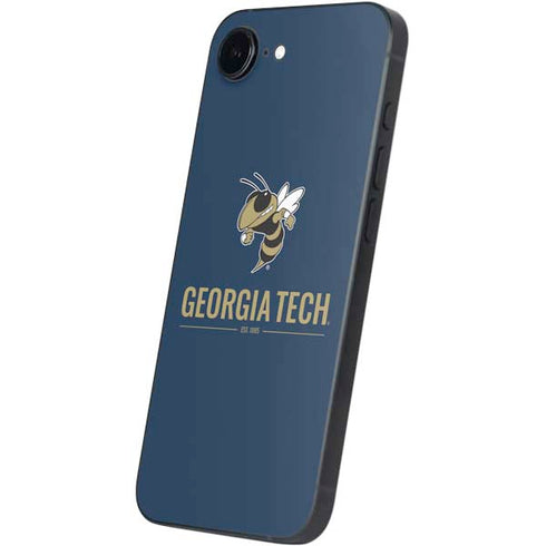 Georgia Institute of Technology Est 1885 Navy iPhone 16e Skin