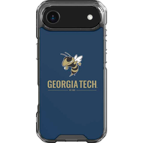 Georgia Institute of Technology Est 1885 Navy iPhone 17 Air Clear Case