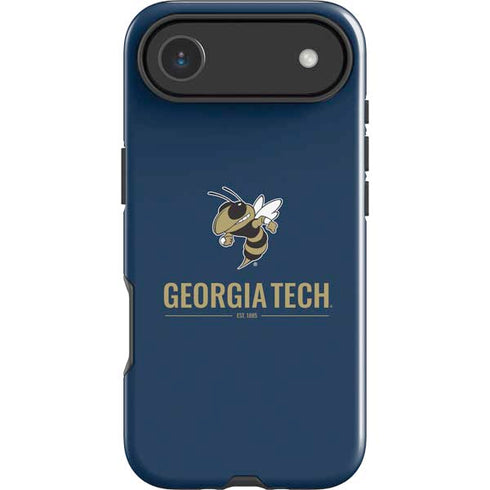 Georgia Institute of Technology Est 1885 Navy iPhone 17 Air Impact Case