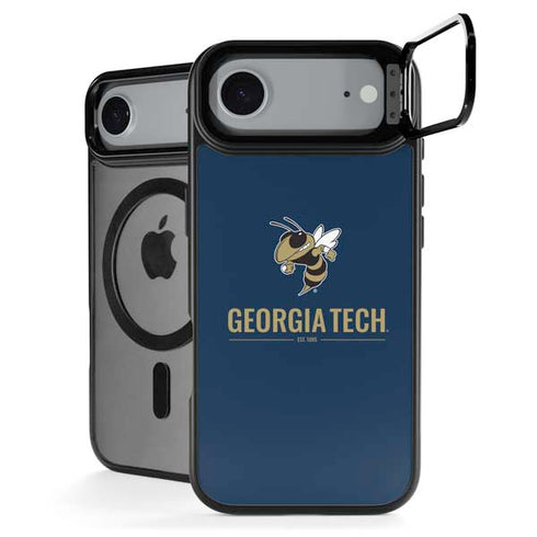Georgia Institute of Technology Est 1885 Navy iPhone 17 Air Kickstand Case