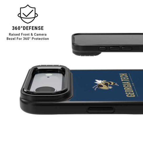 Georgia Institute of Technology Est 1885 Navy iPhone 17 Air Kickstand Case