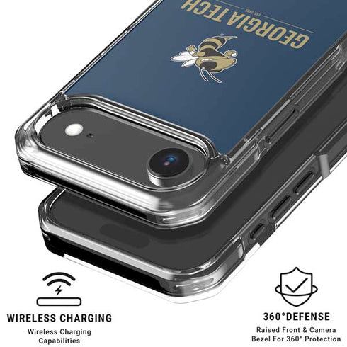 Georgia Institute of Technology Est 1885 Navy iPhone 17 Air MagSafe Case
