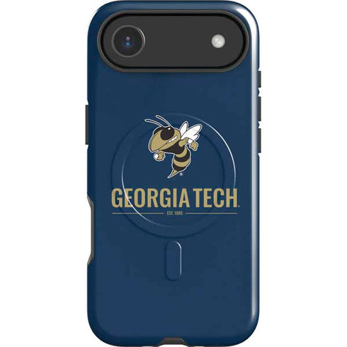Georgia Institute of Technology Est 1885 Navy iPhone 17 Air Magsafe Impact Case
