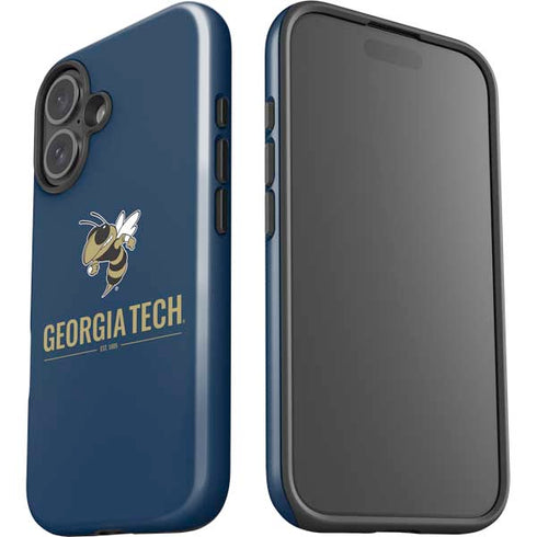 Georgia Institute of Technology Est 1885 Navy iPhone 17 Impact Case