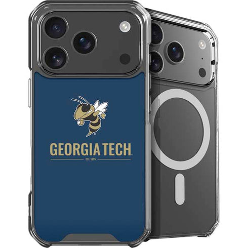 Georgia Institute of Technology Est 1885 Navy iPhone 17 Pro Max MagSafe Case