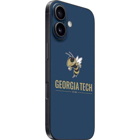 Georgia Institute of Technology Est 1885 Navy iPhone 17 Skin