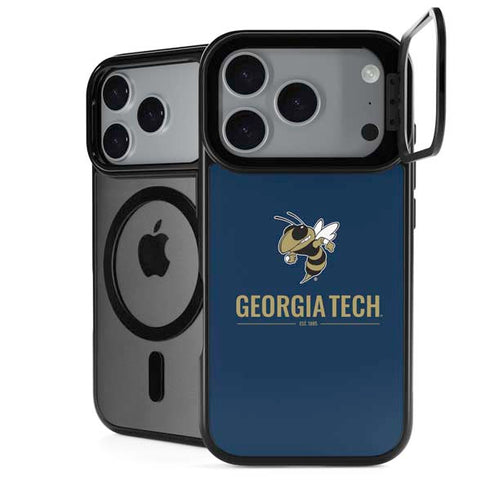 Georgia Institute of Technology Est 1885 Navy iPhone 18 Pro Kickstand Case