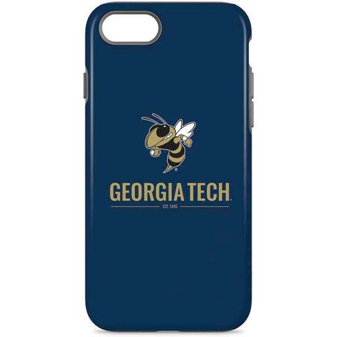 Georgia Institute of Technology Est 1885 Navy iPhone Cases