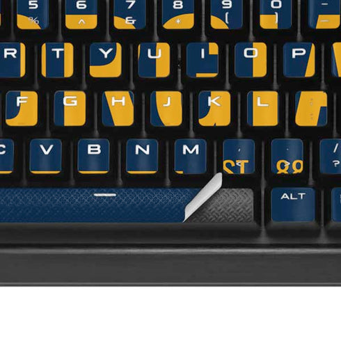 Georgia Institute of Technology Est 1885 Navy K95 RGB PLATINUM Mechanical Gaming Keyboard Skin
