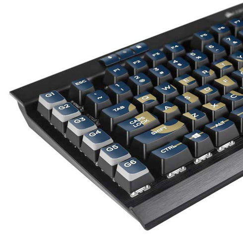 Georgia Institute of Technology Est 1885 Navy K95 RGB PLATINUM Mechanical Gaming Keyboard Skin