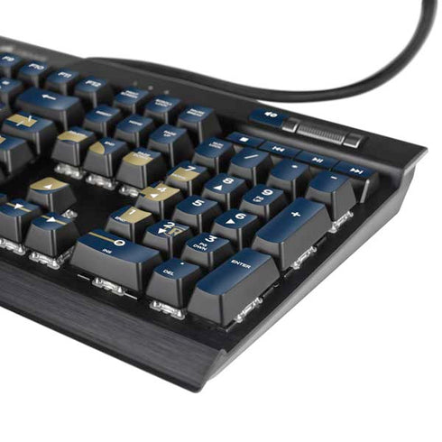 Georgia Institute of Technology Est 1885 Navy K95 RGB PLATINUM Mechanical Gaming Keyboard Skin