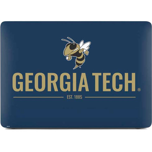 Georgia Institute of Technology Est 1885 Navy Apple MacBook Air Skin