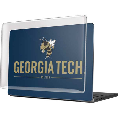 Georgia Institute of Technology Est 1885 Navy MacBook Pro 14in (2021-24) Case plus Skin