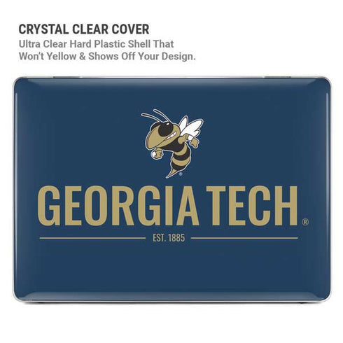 Georgia Institute of Technology Est 1885 Navy MacBook Pro 14in (2021-24) Case plus Skin