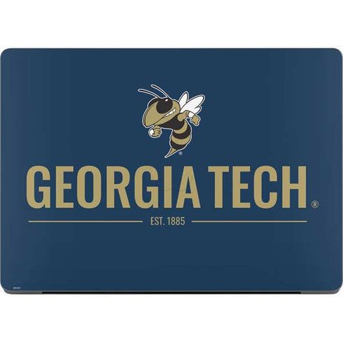 Georgia Institute of Technology Est 1885 Navy Apple MacBook Pro 14-inch Skin