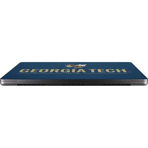 Georgia Institute of Technology Est 1885 Navy Apple MacBook Pro 14-inch Skin