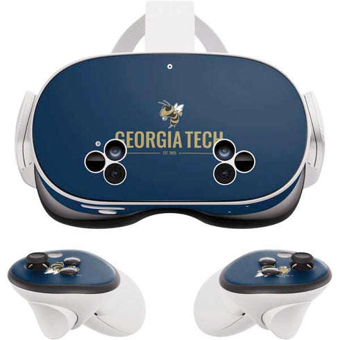 Georgia Institute of Technology Est 1885 Navy Meta Quest 3S Skin